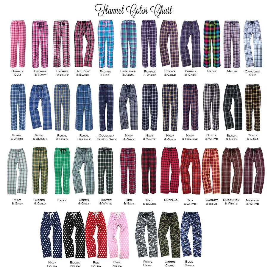 Kappa Alpha Theta Flannel Pants