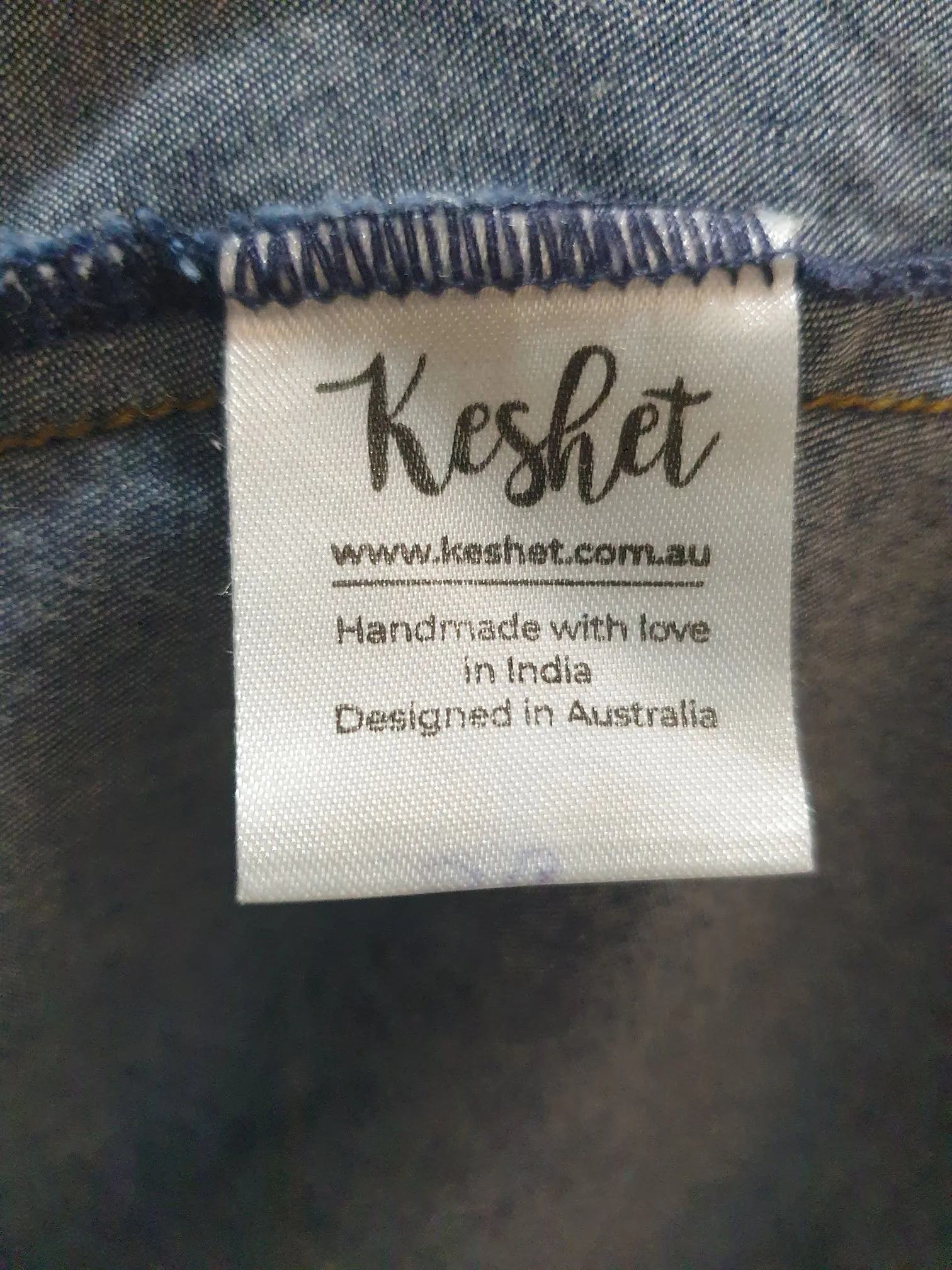 Keshet denim dress size L/XL