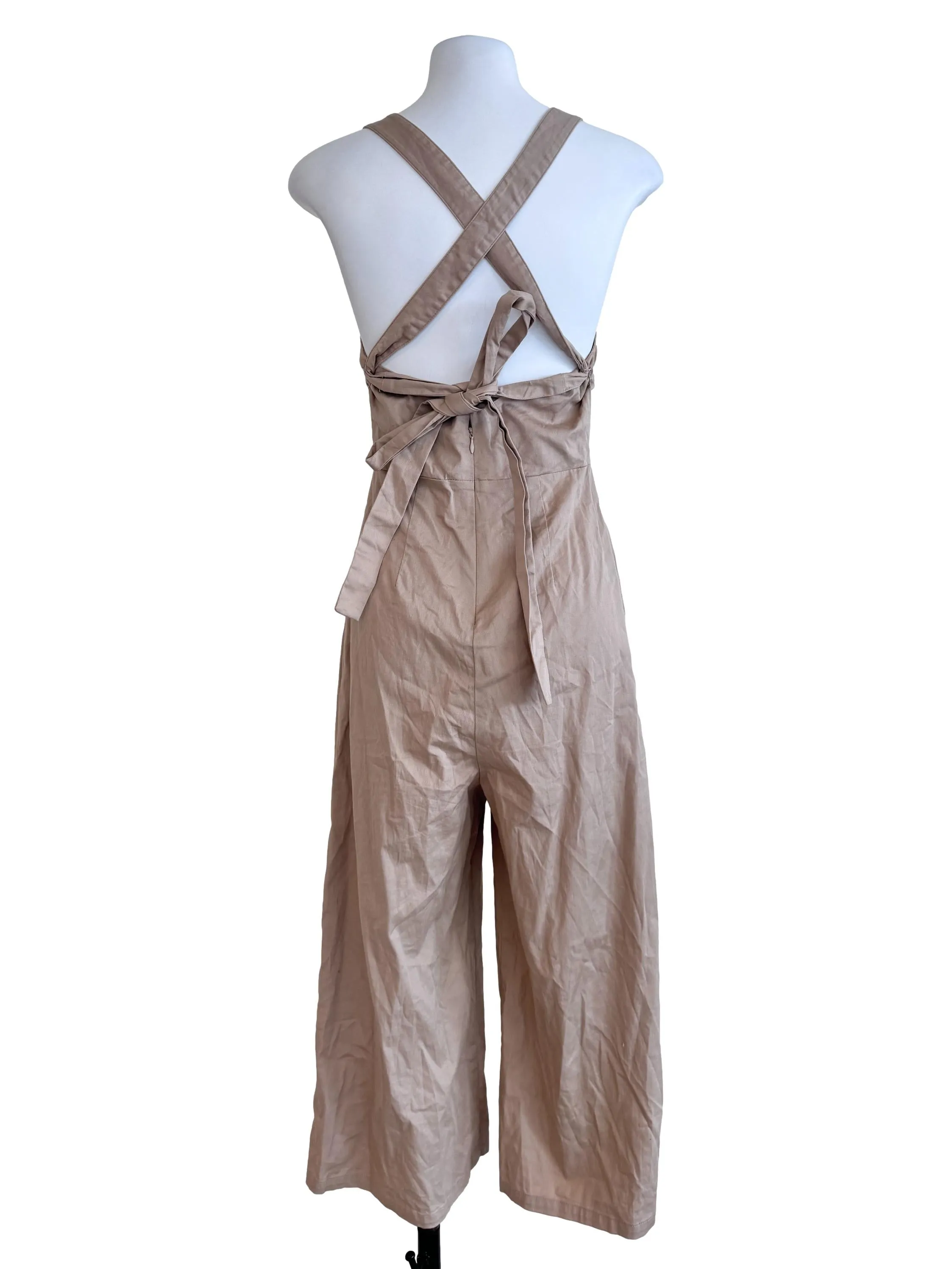 Khaki Brown Jumpsuits LB
