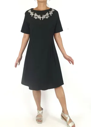 Kinki Gerlinki black cotton dress size 3, best fits 10
