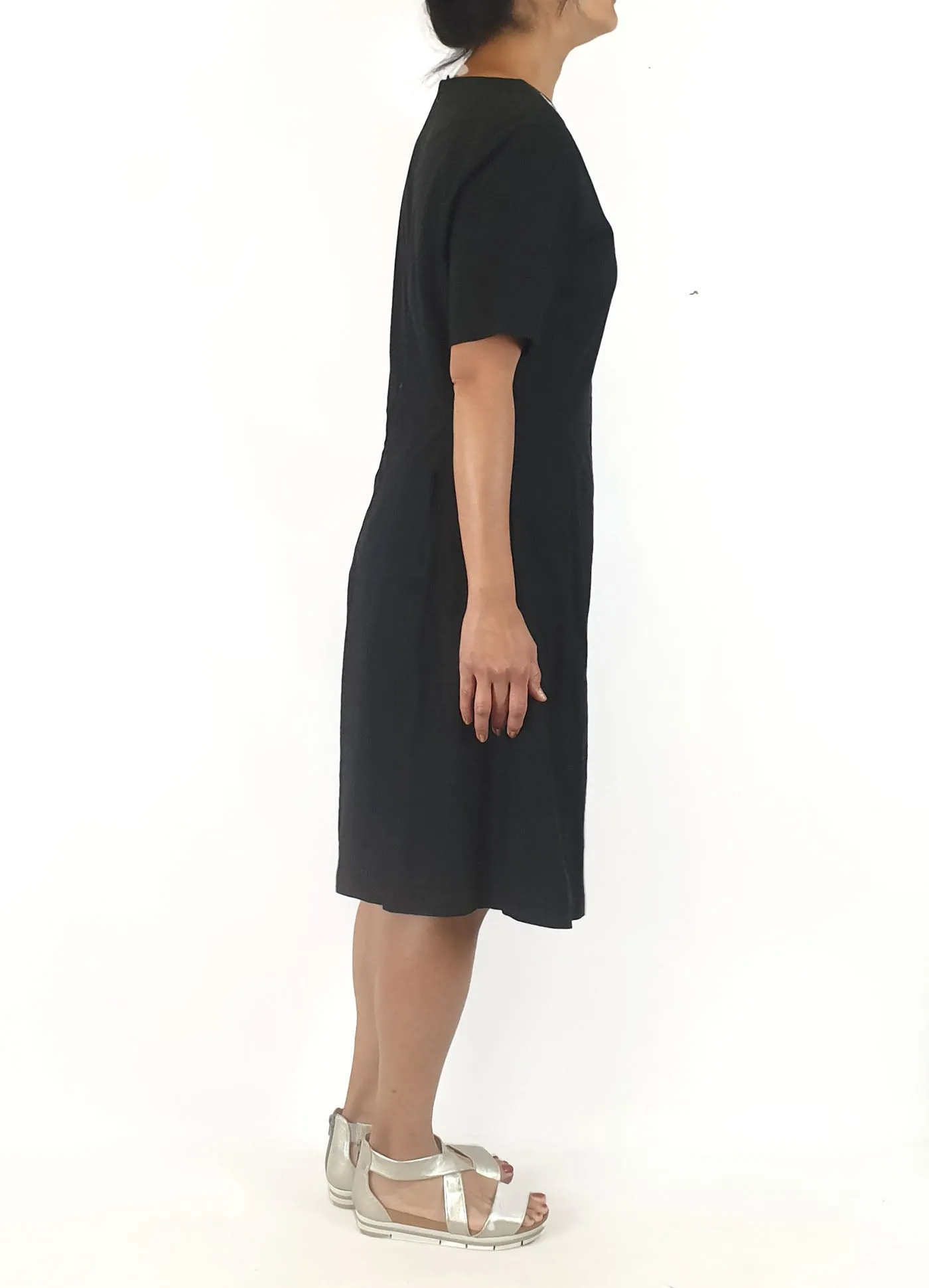 Kinki Gerlinki black cotton dress size 3, best fits 10