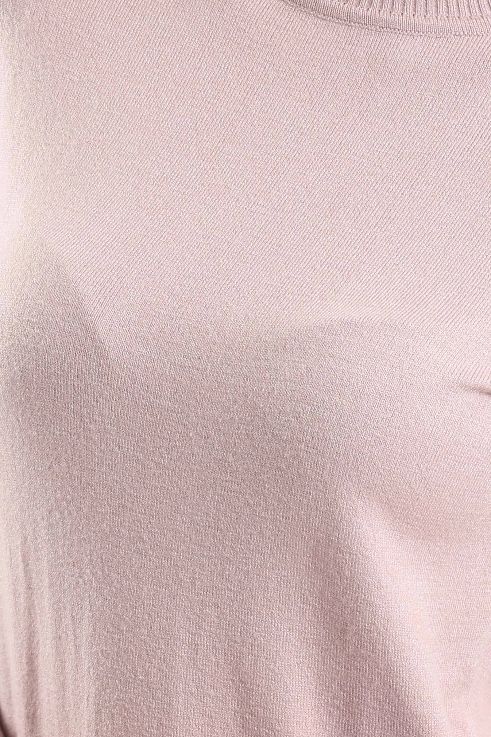 Knitted Crew Neck Pullover