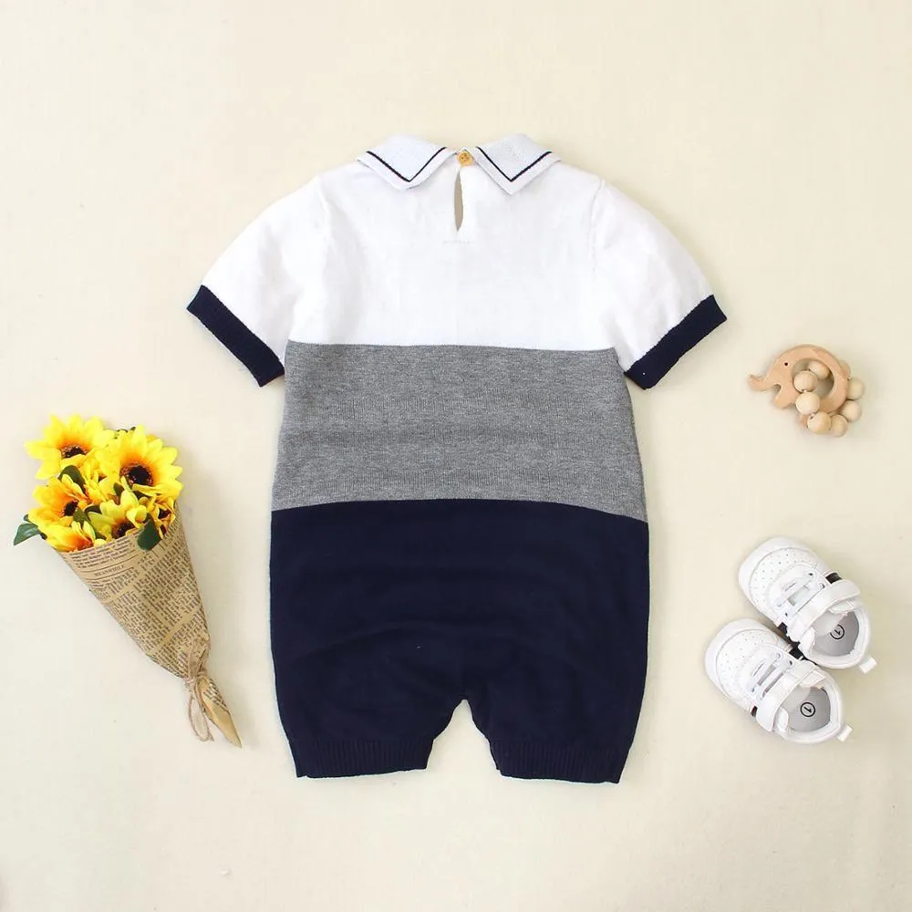 Knitted Elephant Romper