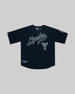 KOBE BASEBALL JERSEY "BLACK/WHITE"