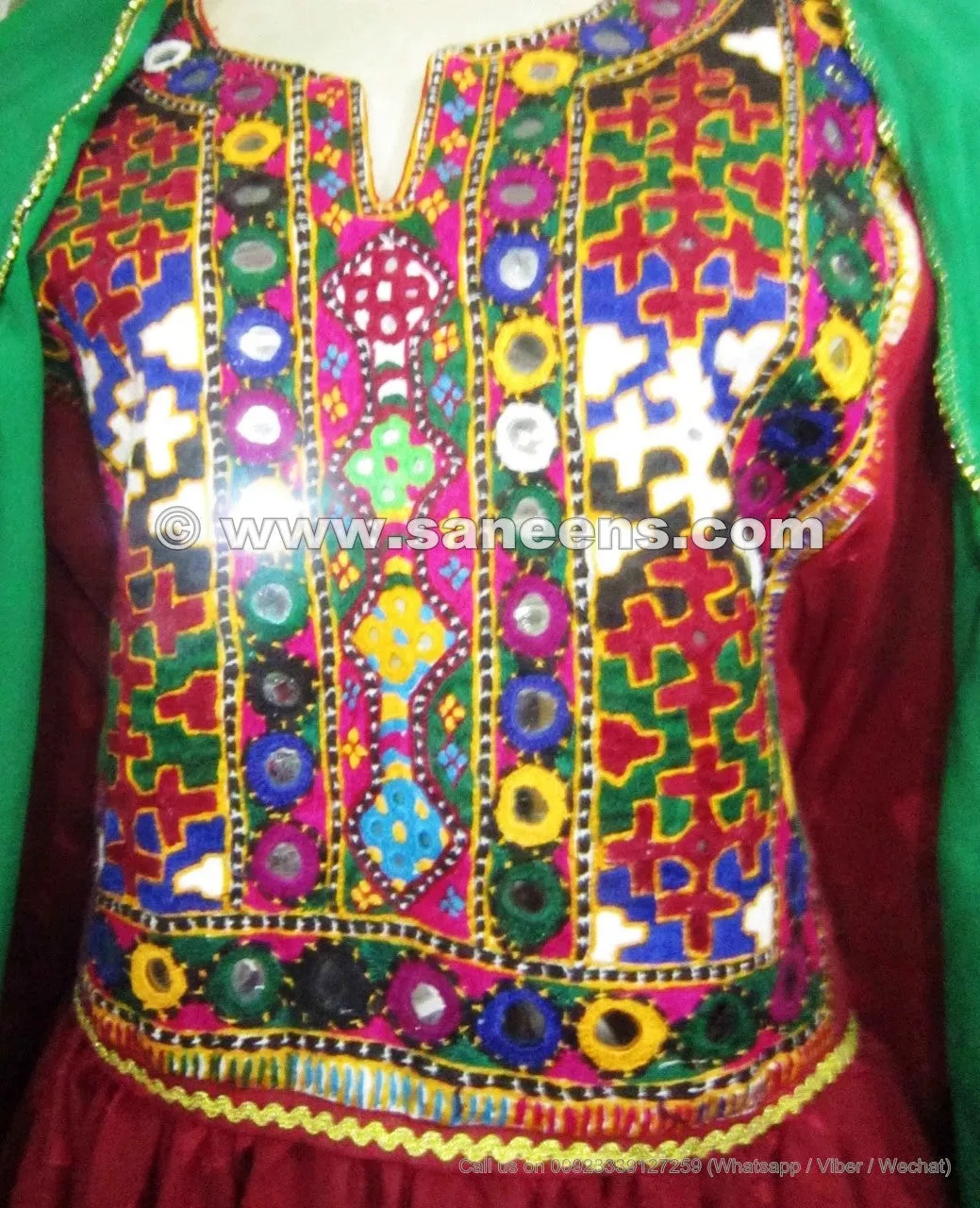 Kochi Dress, Masqati Gagra, in Pink Color
