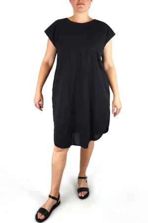 Kowtow black organic cotton dress size L