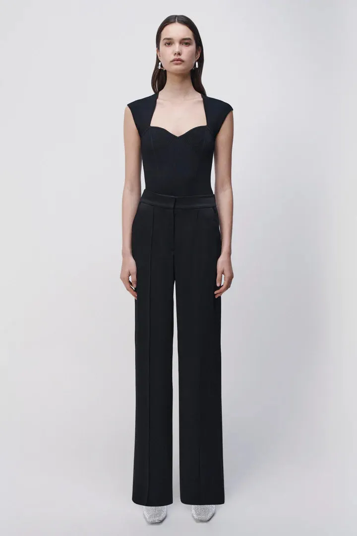 Kyra wide leg pant - Black
