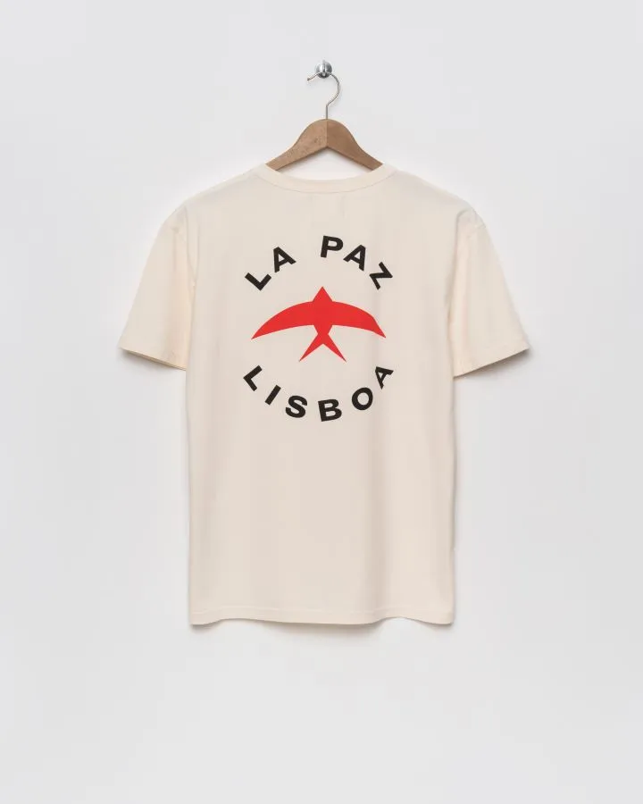 La Paz - Guerreiro Tee - Lisboa Ecru