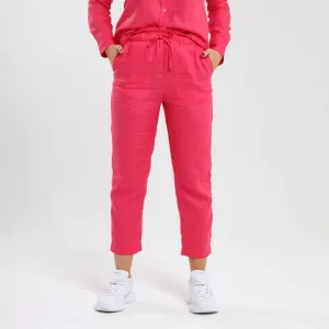 Ladies Linen - Pants | Watermelon
