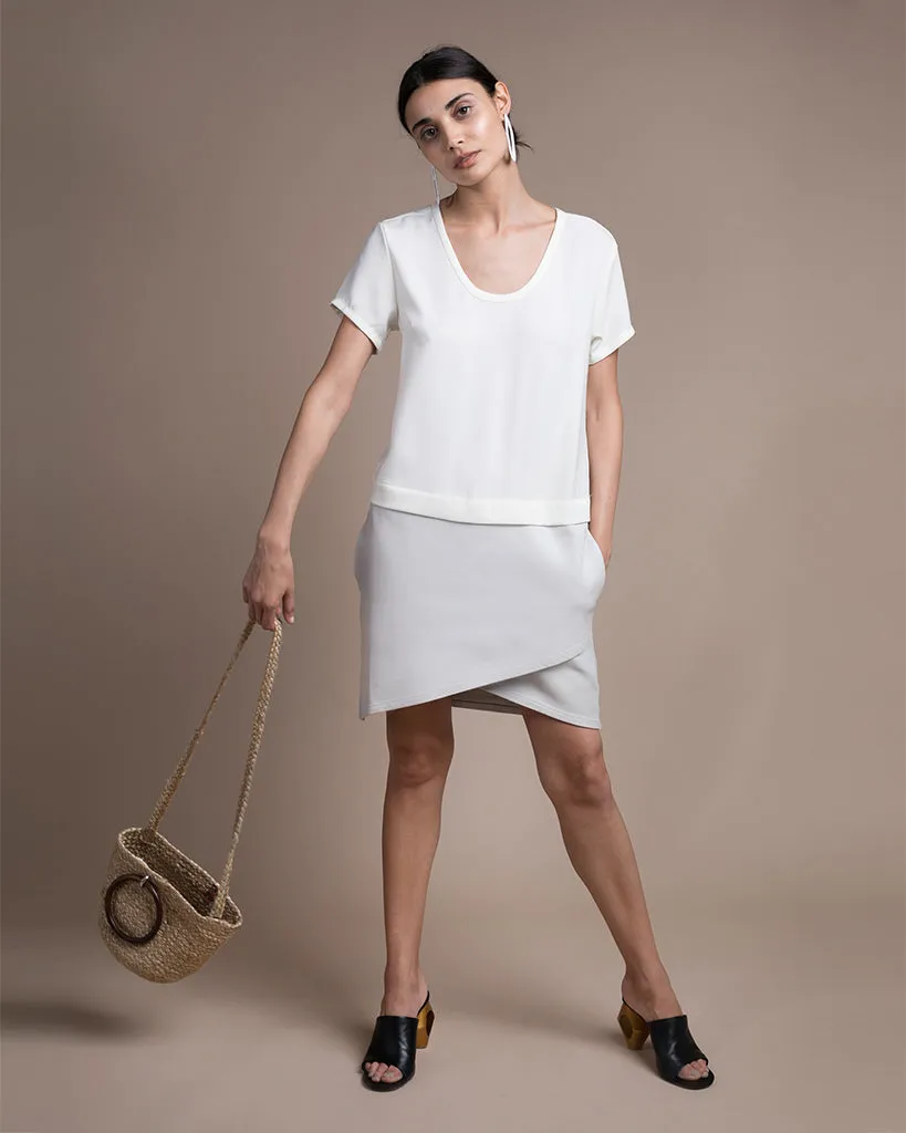 Leaden Two-Piece Dress