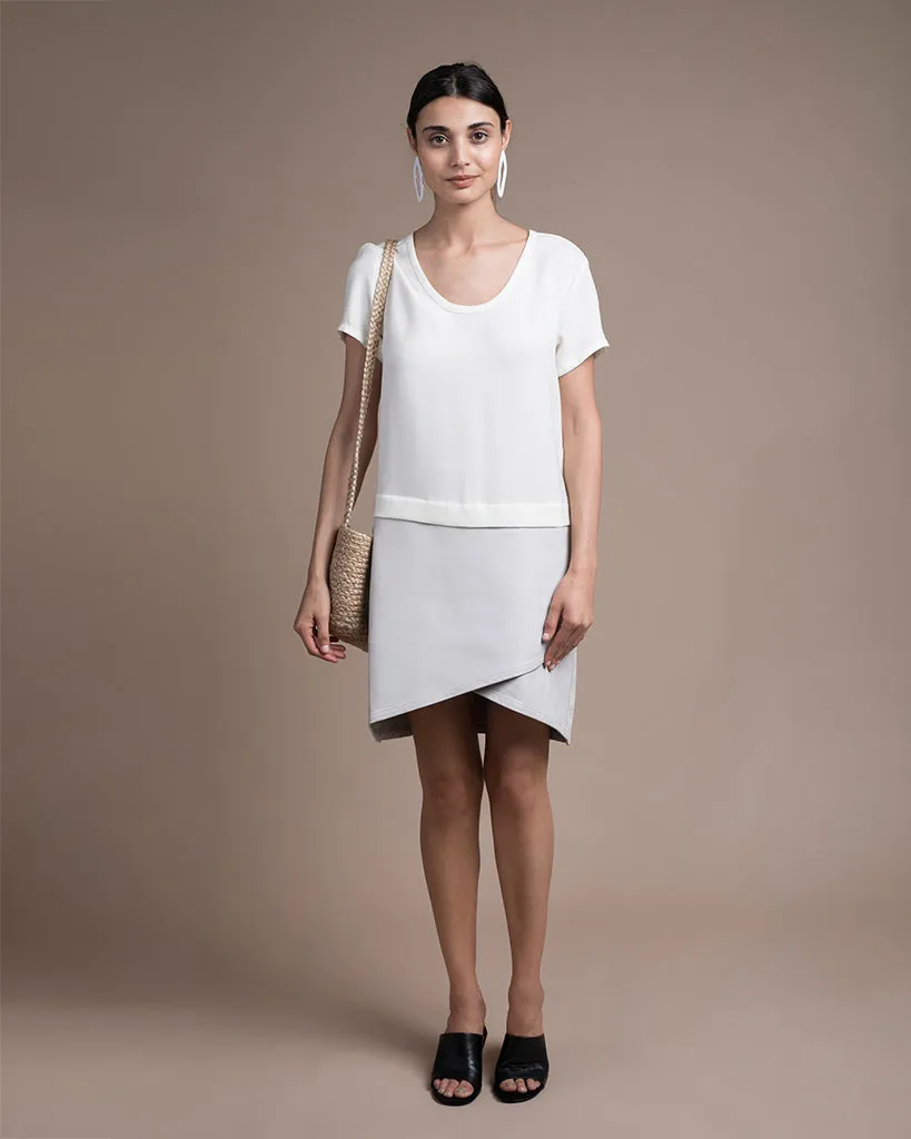Leaden Two-Piece Dress