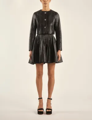 Leather Mini Skirt