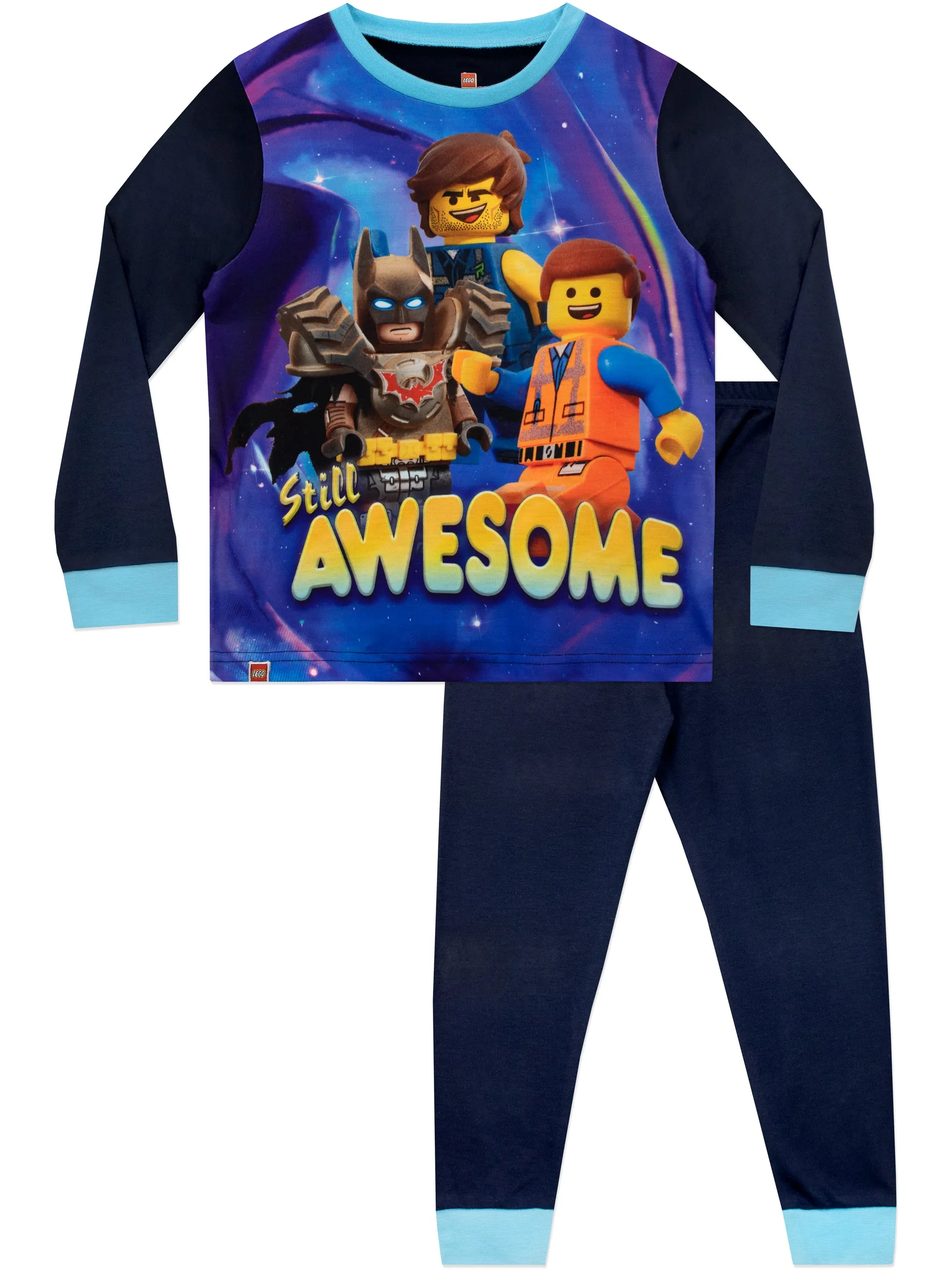 Lego Movie Pajamas - Emmet, Batman and Rex