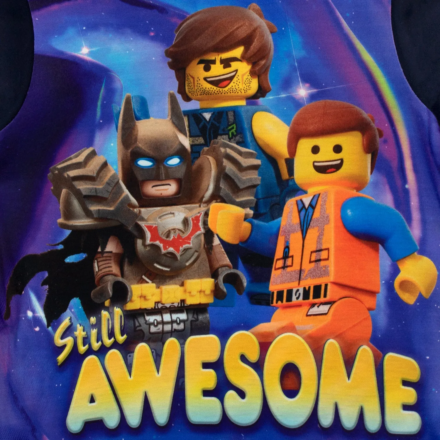 Lego Movie Pajamas - Emmet, Batman and Rex