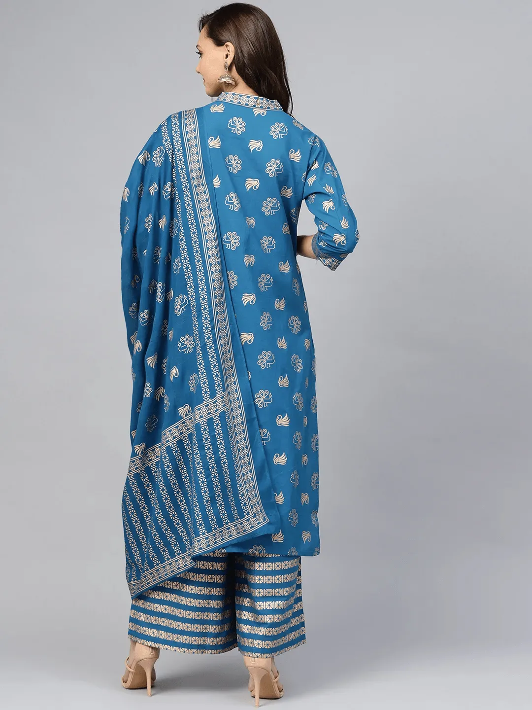 Lemon Tart CUTS5 2 Piece Block Printed Unstitched Cambric Suit