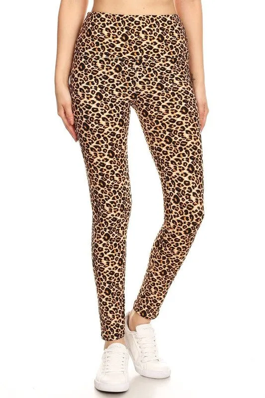 LEO PRINTED HIGH WAIST LEGGING