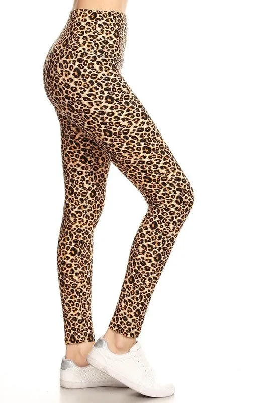 LEO PRINTED HIGH WAIST LEGGING