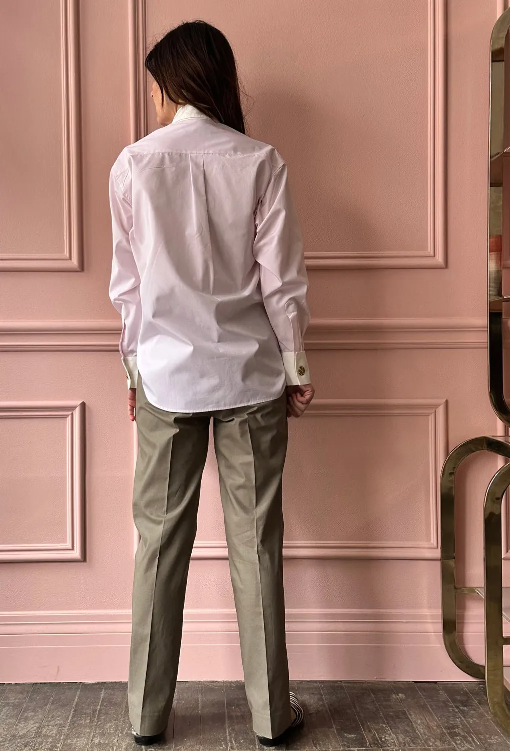 LES PRAIRIES DE PARIS - Chemise Oxford in Pink