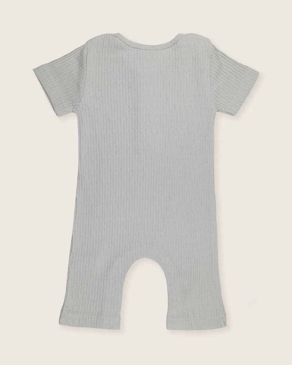 Light Green Rib Romper