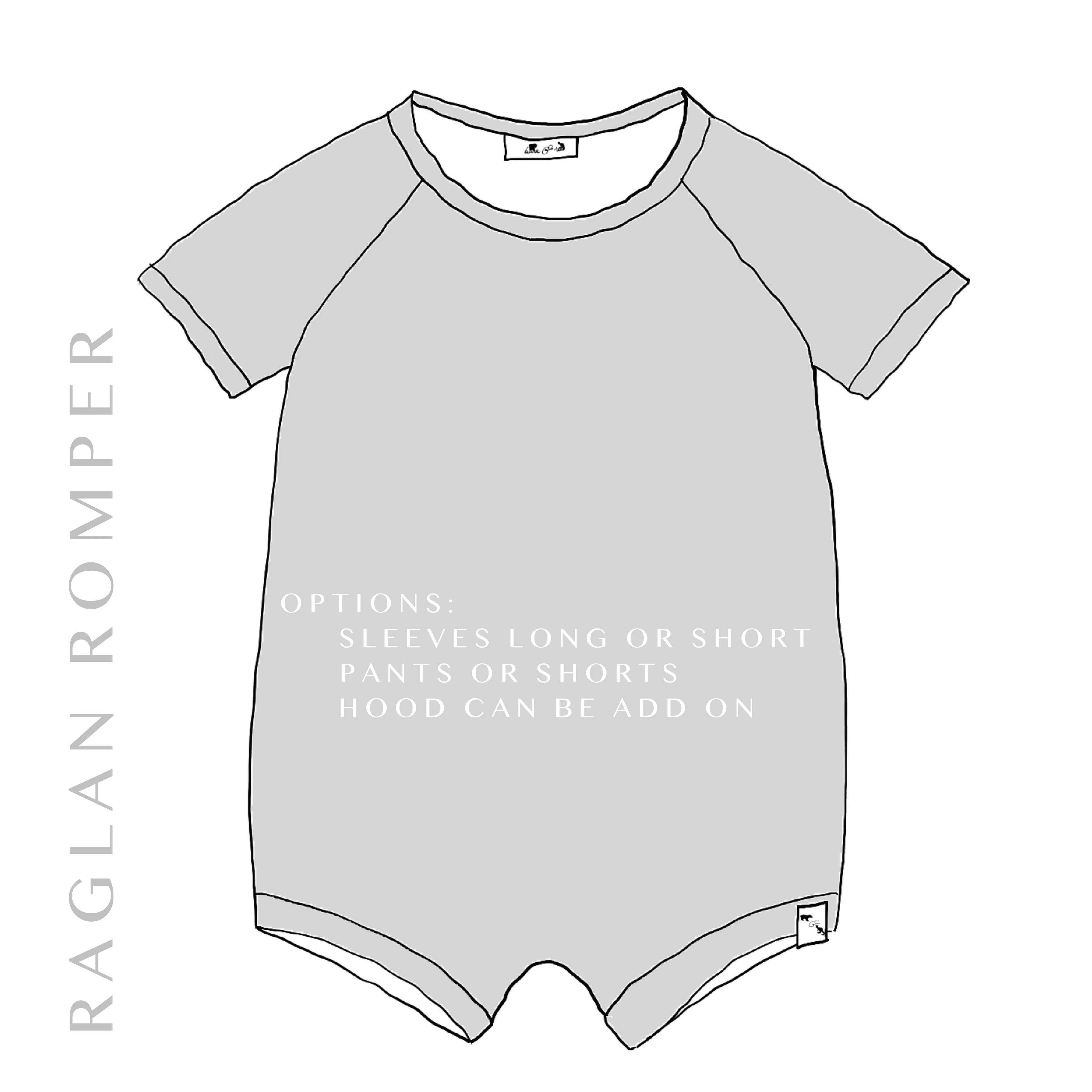Lil Raglan Romper