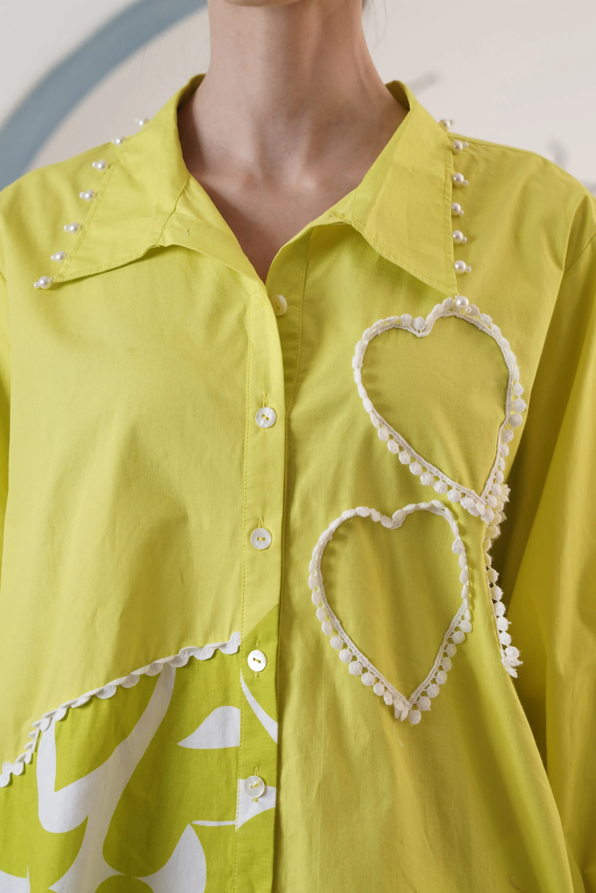 Lime green Coord Set