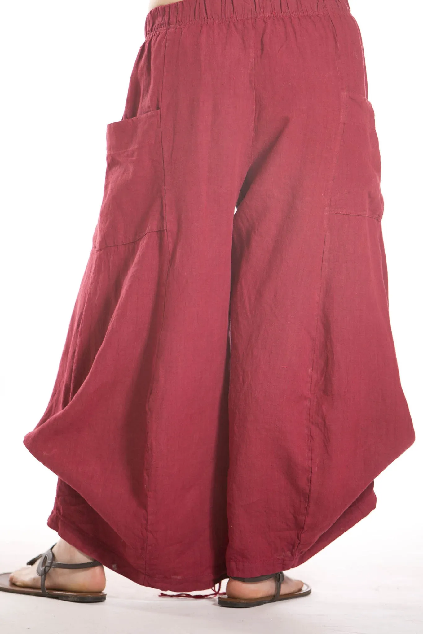 Linen Billow Pant UnPrinted- Blue Fish Clothing
