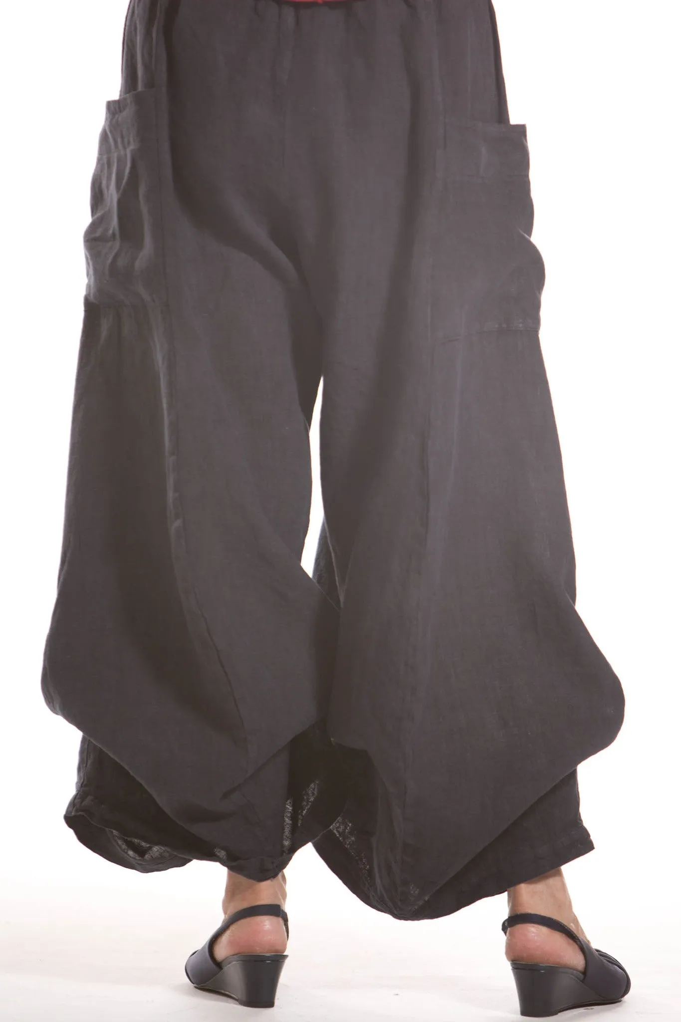 Linen Billow Pant UnPrinted- Blue Fish Clothing