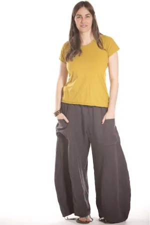 Linen Billow Pant UnPrinted- Blue Fish Clothing