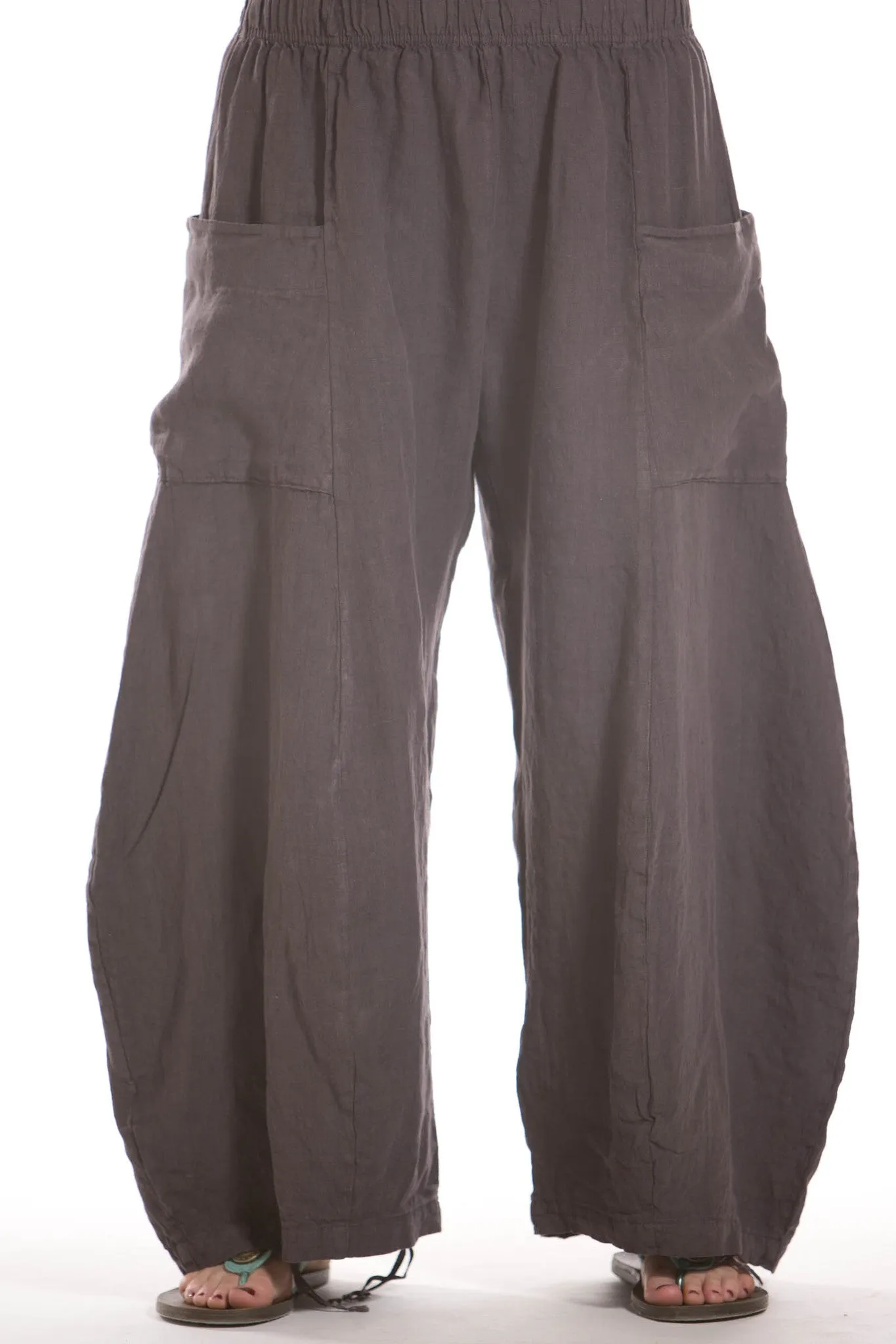 Linen Billow Pant UnPrinted- Blue Fish Clothing