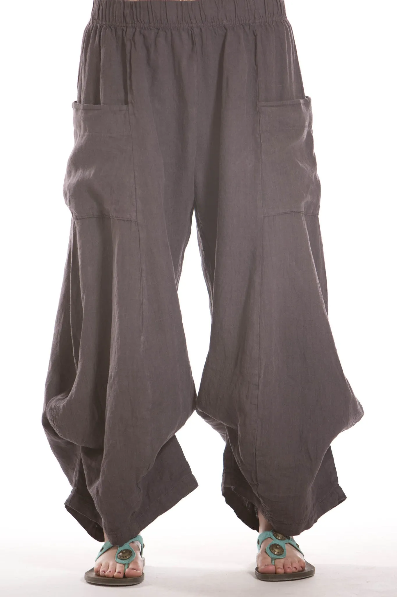 Linen Billow Pant UnPrinted- Blue Fish Clothing