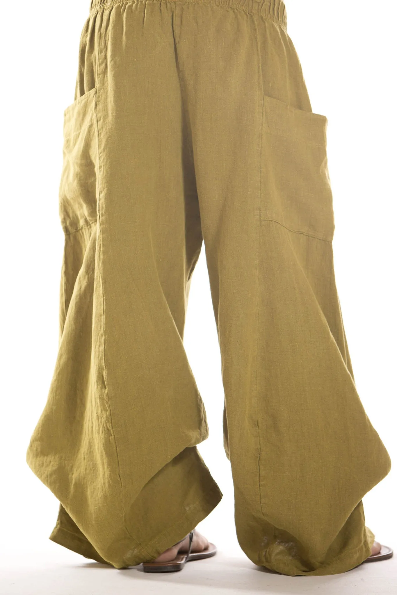 Linen Billow Pant UnPrinted- Blue Fish Clothing