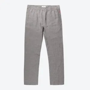 LINEN BLEND PULL-ON PANTS