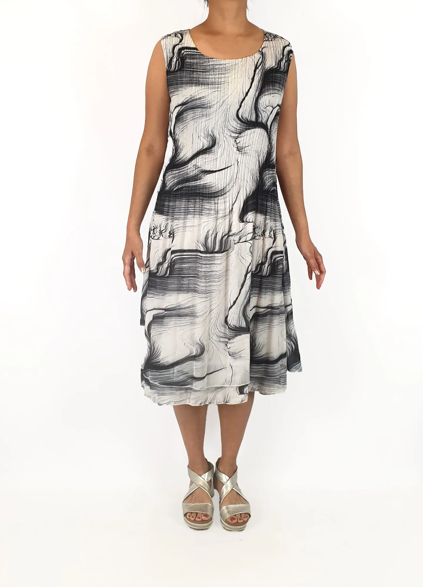 Lior black and white dress size Small