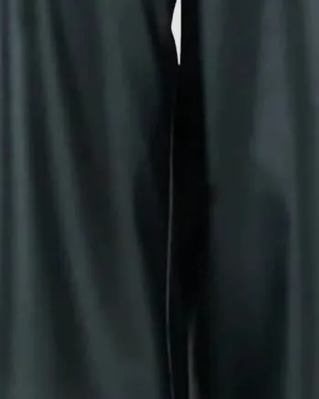 Liquid Leather Front Pocket Gaucho Pants In Black | Black