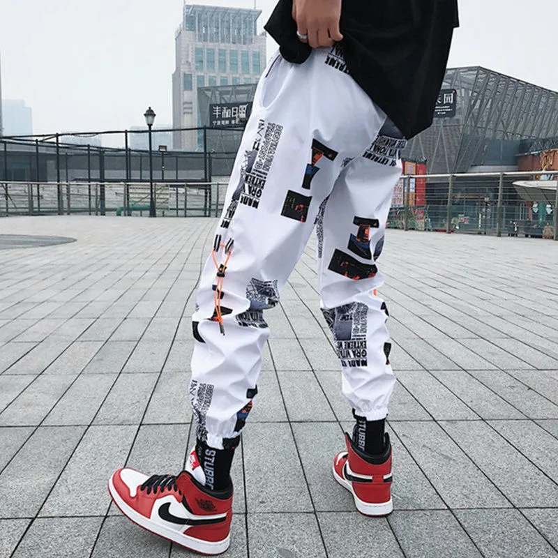 'Liquid Metal' Joggers