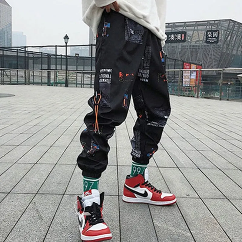 'Liquid Metal' Joggers