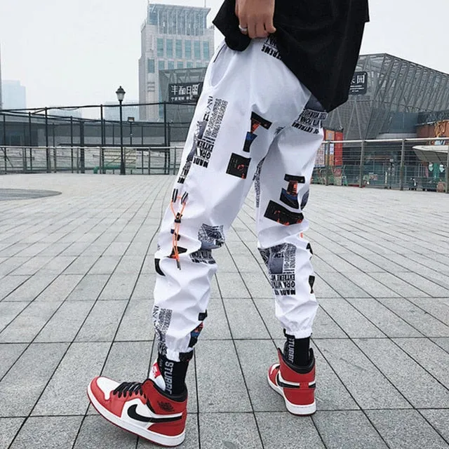'Liquid Metal' Joggers