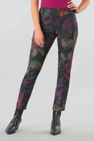 Lisette Francesca Floral Print Ankle Pant