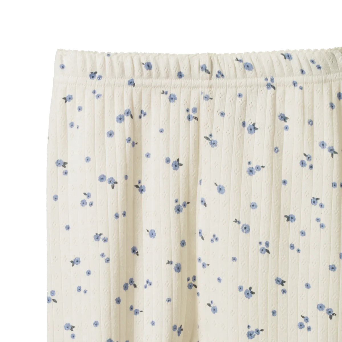 Long Sleeve Pjama Set Pointelle - Daisy Print