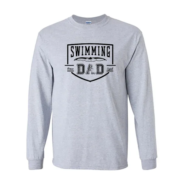 Long Sleeve Shirts Swim Dad