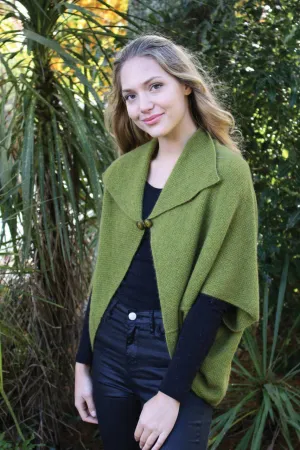 Lothlorian 'Weka' Possum Merino Cape - Various Colours
