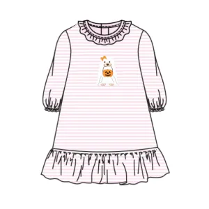 Luigi Kids Trick-Or-Treating Dog Dress - Pink