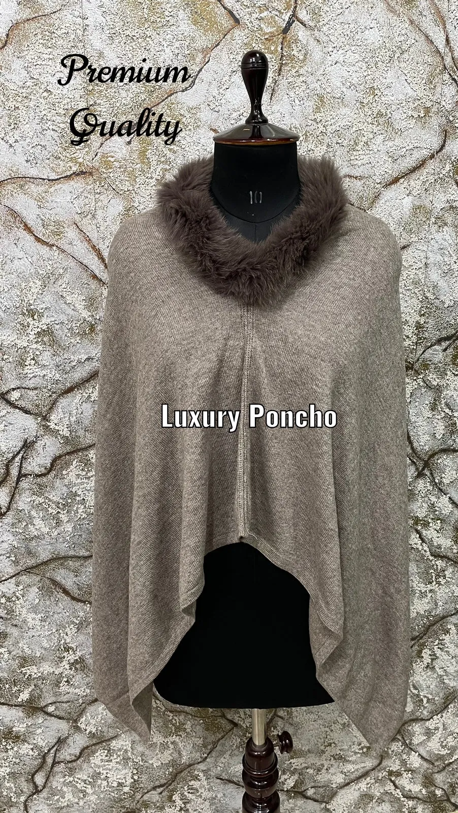 Luxury Woolen Ponchos