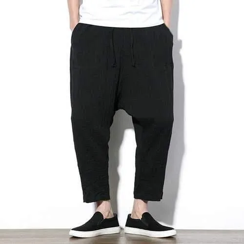 M-5XL Big Size Loose Harem Pants