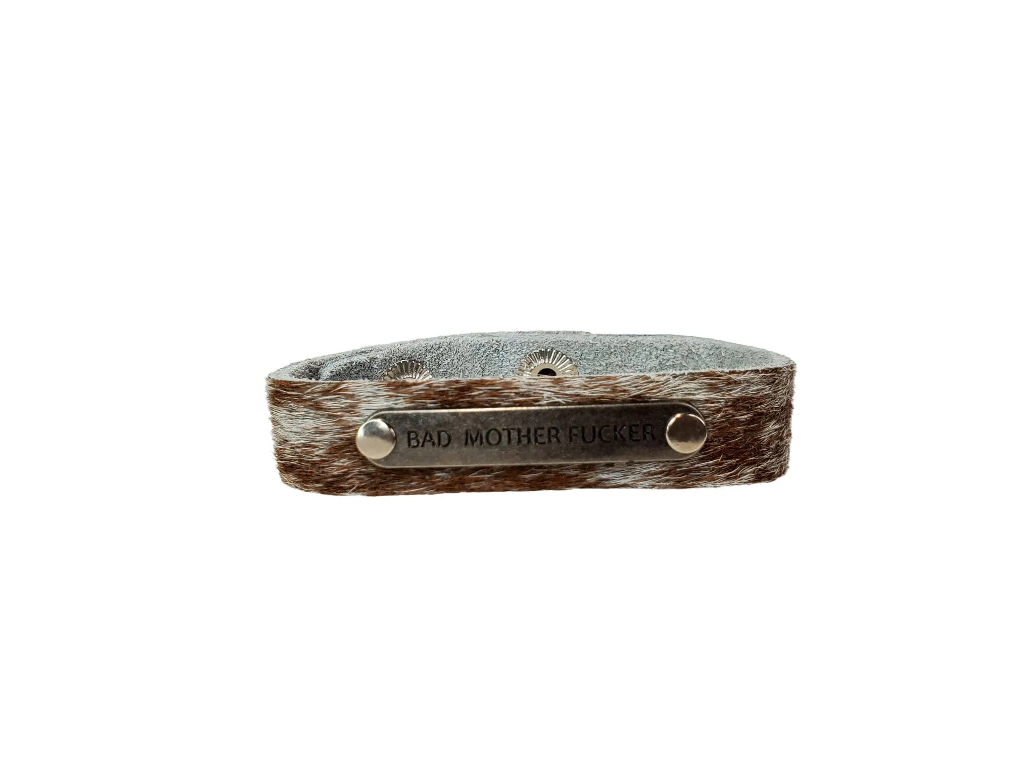 Mae Positive Inspiration Embellished Mini Cuff: Confidence / Brown Floral