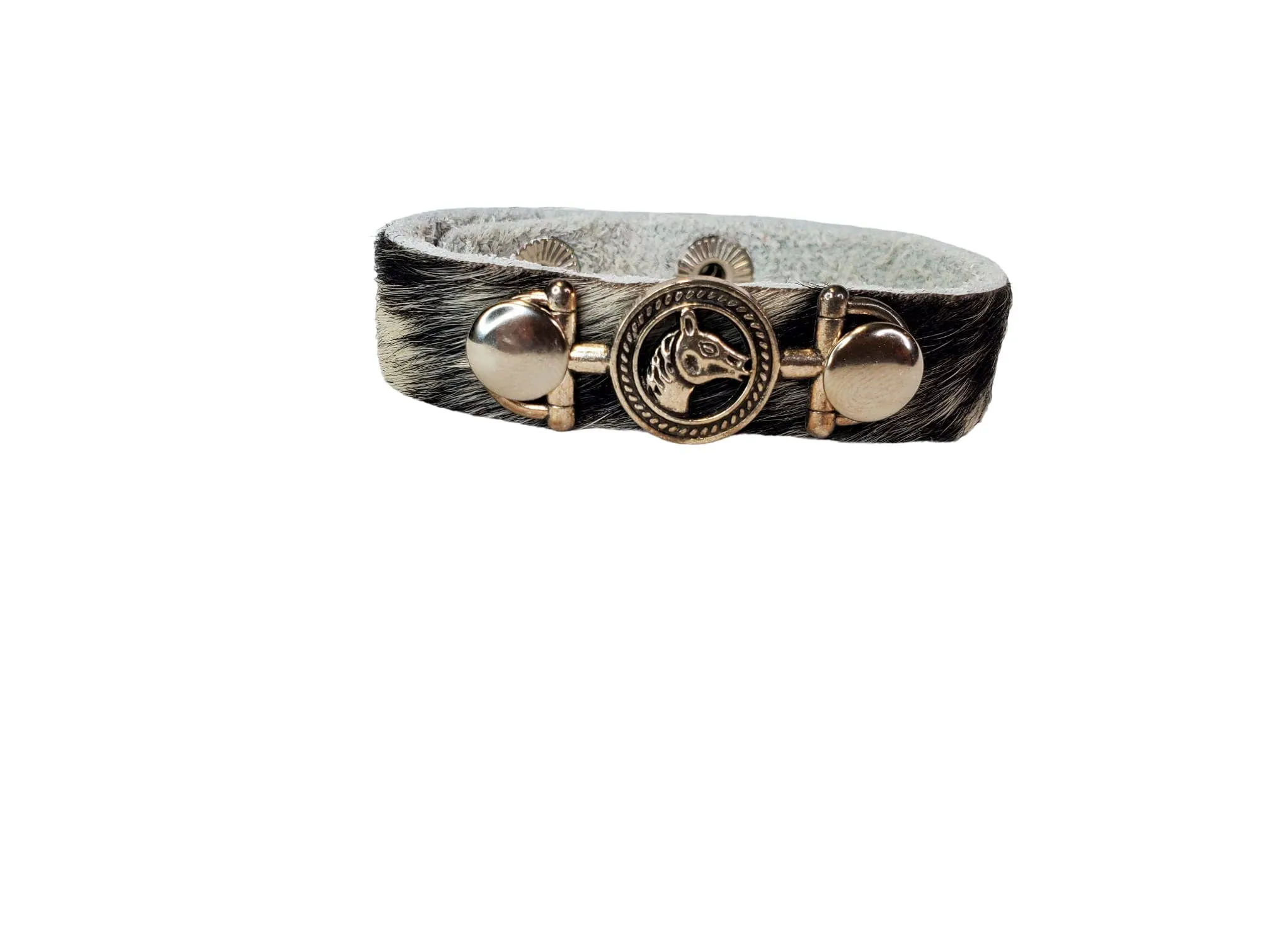 Mae Positive Inspiration Embellished Mini Cuff: Confidence / Brown Floral