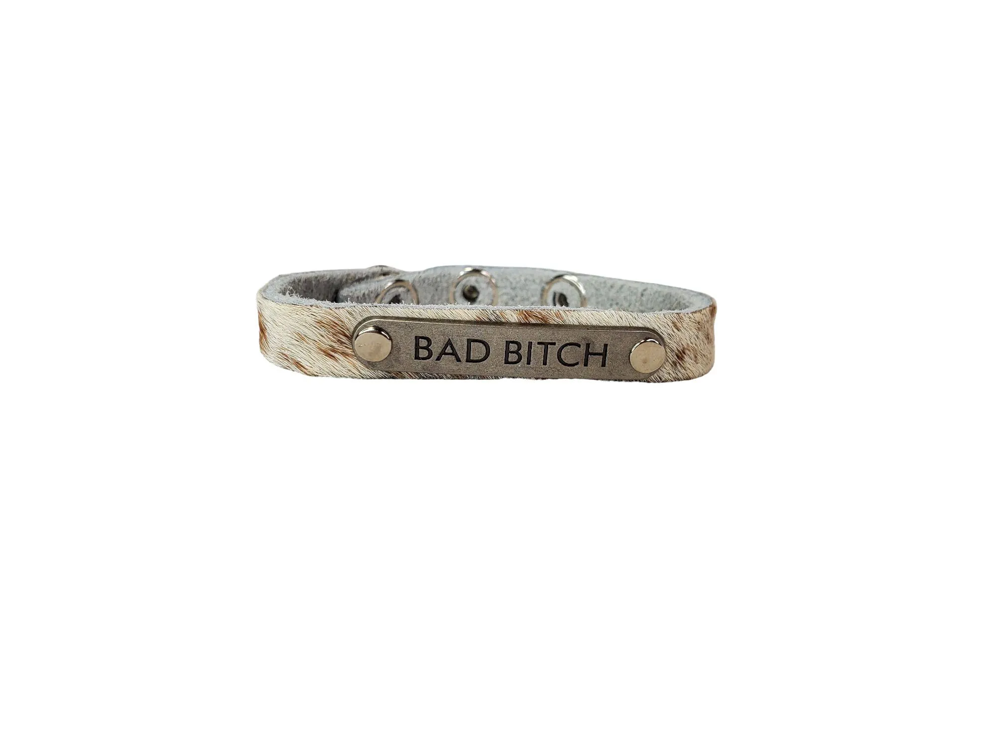 Mae Positive Inspiration Embellished Mini Cuff: Confidence / Brown Floral