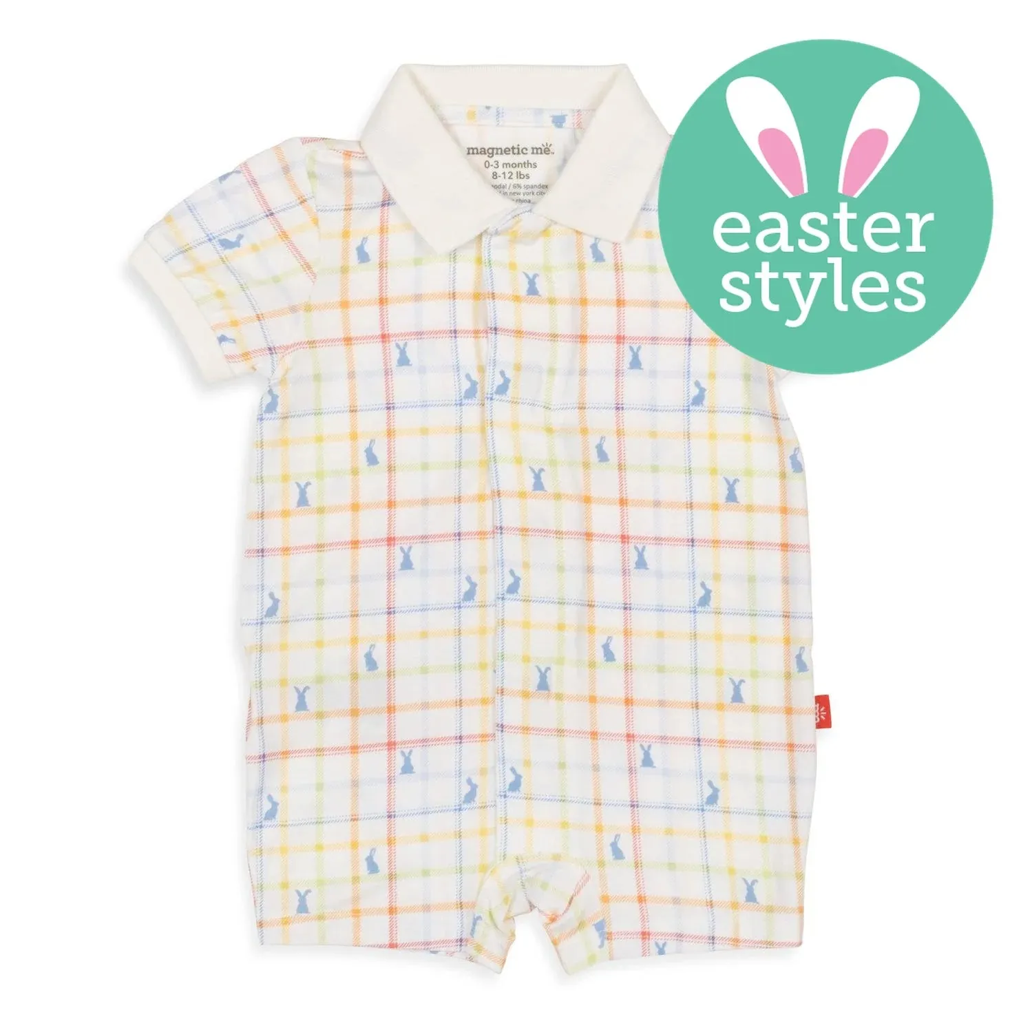 Magnetic Me: Hopscotch Modal Magnetic Romper