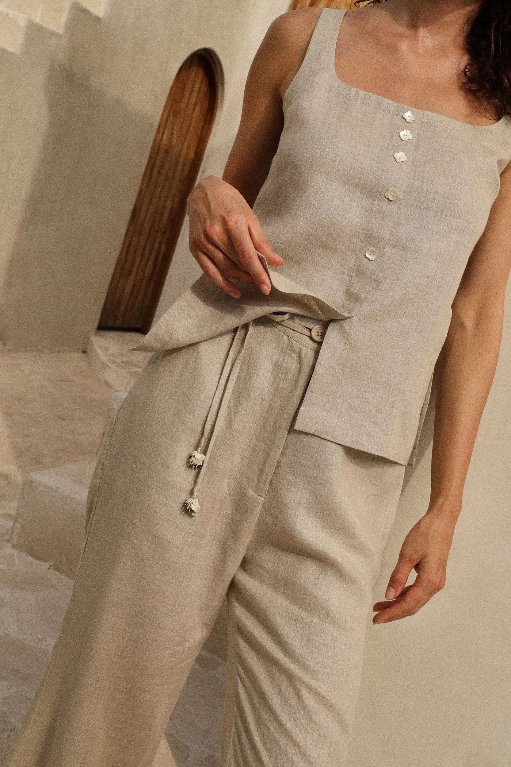 Mallorca pants (Natural)