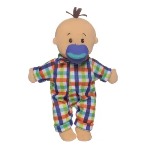 Manhattan Toy Wee Baby Fella Doll (Peach with Brown Hair)